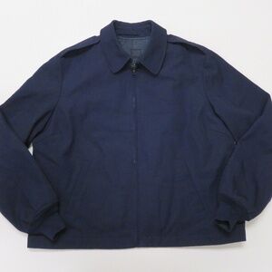 Vtg Navy Military Jacket Lightweight w/‎ Removable